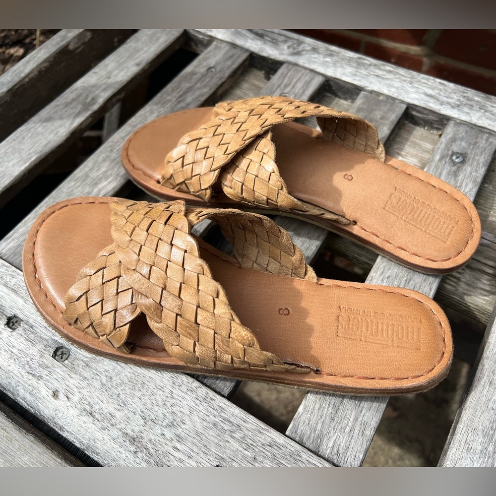 Mohinders leather sandals - size 8